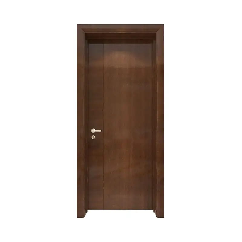 درب روکش طبیعی گردویی گرم